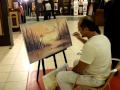 Painting & Sculpter live show by Georges Serhal, Georges Wakim, & Saad Chayban