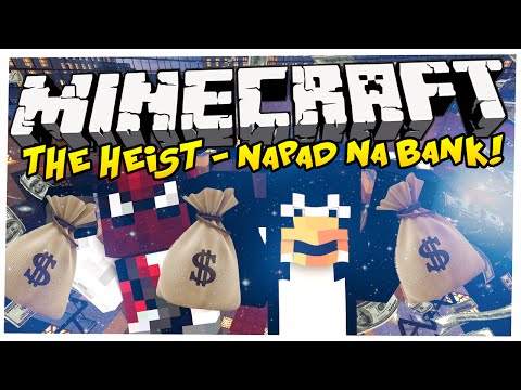 Minecraft: SKONCZYŁ SIE HAJS?! The Heist #1 /w Pingwin i Blow