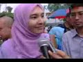 CALON MELAWAT RAKYAT DI PASAR MALAM NURUL IZZAH