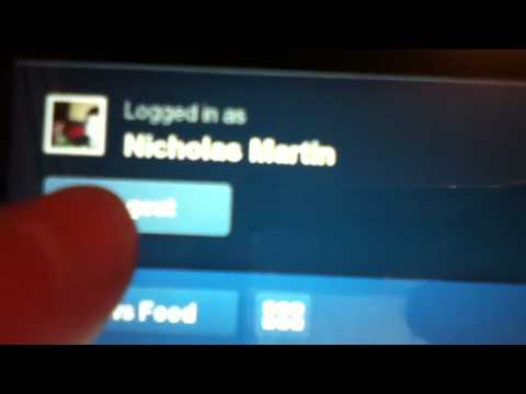 how to logout of facebook on t hub