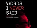 Words I Never Said-Lupe Fiasco (clean)
