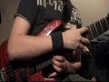 bass tapping excercise version of the piano intro on the hurt process album