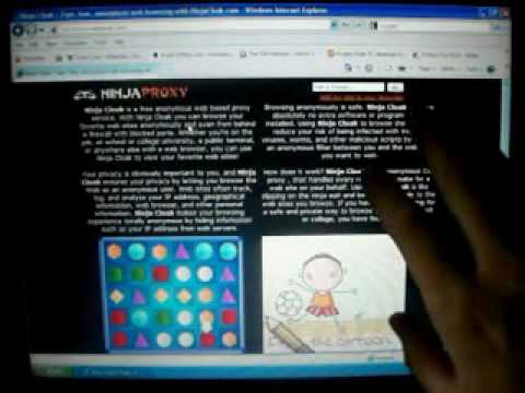 ninjacloak.com - Heres The Link For Ninja Proxy http://www.ninjacloak.com/