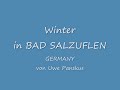 Winter in BAD SALZUFLEN GERMANY