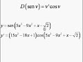 Derivada de Funciones Trigonom�tricas