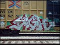 Bench Reort 10-04-07 freight train graffiti Bench Reort 10-04-07 freight train graffiti