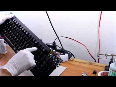 how to remove mechanical keys