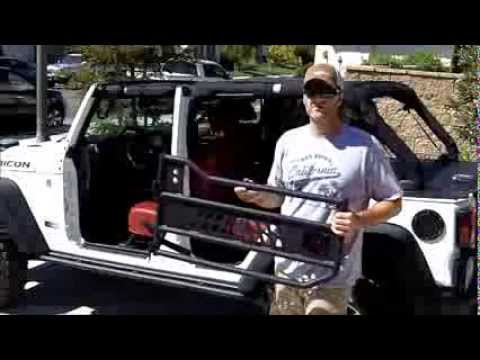 how to adjust jeep yj doors