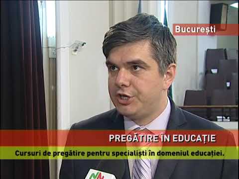 Cursuri de pregătire pentru specialişti în domeniul educaţiei