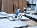 Bike Hopping in Forecourt Fountain, Portland OR