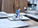 Bike Hopping in Forecourt Fountain, Portland OR