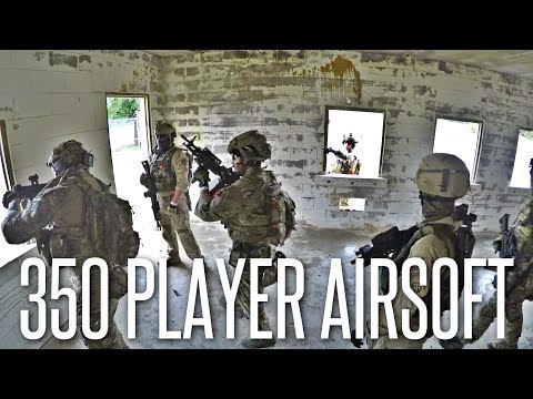 350 PLAYER AIRSOFT WAR IN MOUT FACILITY - American Milsim Reindeer Games