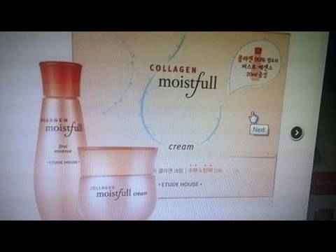 how to apply etude collagen moistfull