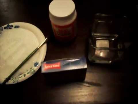 how to dye epsom salt
