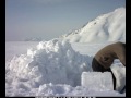 Click here to watch this video 立山室堂・積雪サンプリング