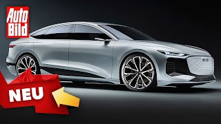 Audi A6 e-tron concept (2021) | Neuer Elektro-A6 kommt 2023 | Prologue Reloaded | Neuvorstellung by Auto Bild