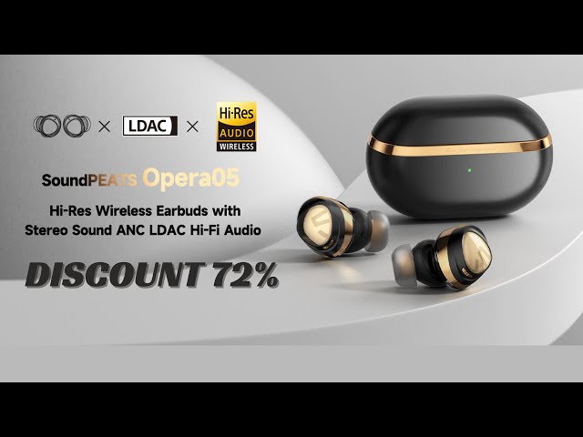 Soundpeats Opera 05 Hi-Res Wireless Earbuds With Stereo Sound Hi in Headphones in Hope / Kent