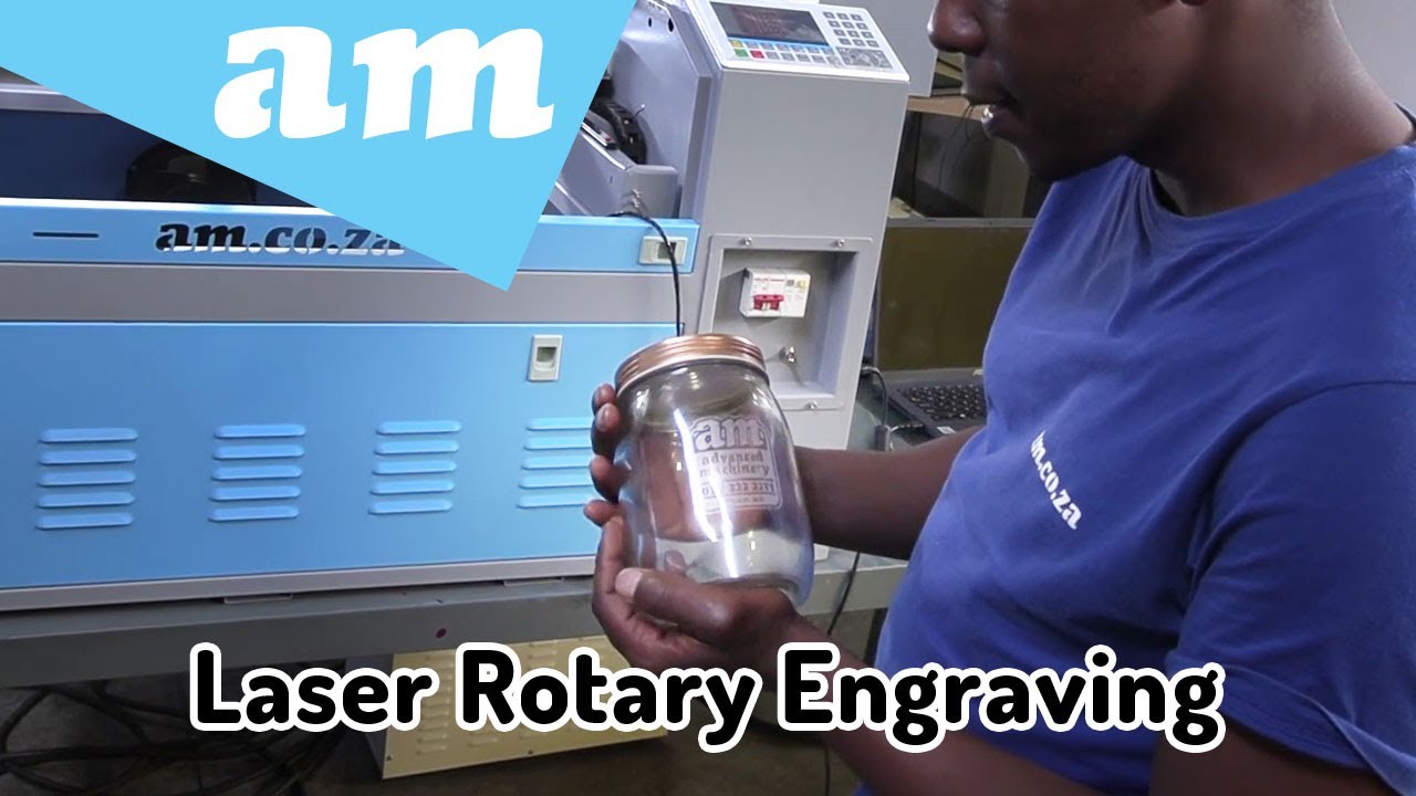 How to Use a Rotary Attachment on TruCUT 6040 Laser with RD Works