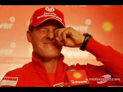Gracioso tributo a Michael Schumacher