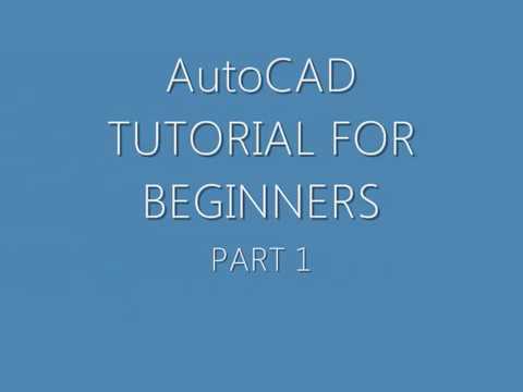 AutoCAD Tutorial For Beginners – PART 1 – Ar. Yashi Kanodia