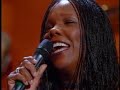 lynda randle leads the gaither team through a version of 