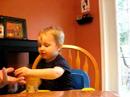 Mchael eating pizza 2 of 3