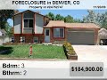 Denver Real Estate Market - Foreclosures, Auctions, Resales