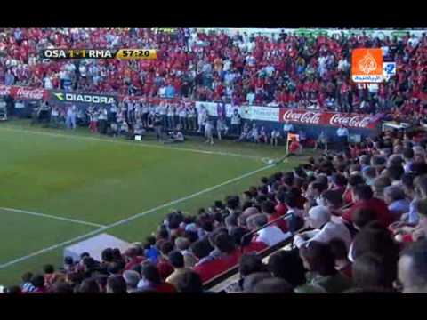 Osasuna 2 - 1 Real Madrid (Liga Espa&ntilde;ola 2009)