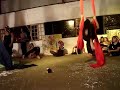 Nati haciendo contorsion!