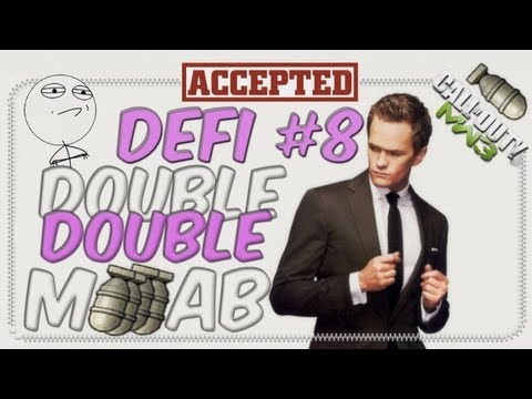 MOAB - Yop tout le monde, voici la sixième vidéo de cette semaine spéciale 20'000 abonnés avec un nouveau défi: Double Double MOAB ou plutot Double Triple MOAB FAIL...