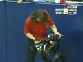 man wanking off at a american football game