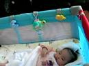 Baby Ann 4 month Playing 2