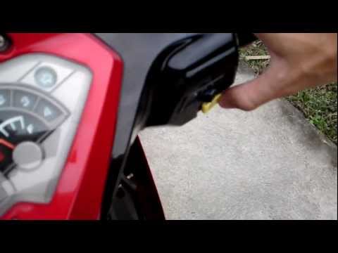 how to change oil raider j pro