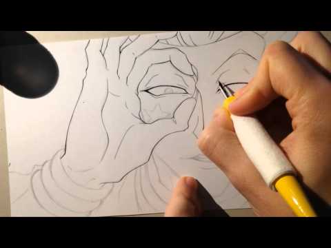 how to draw hunter x hunter step by step