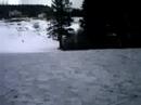 Kendra and i taking turns going down the hill of death