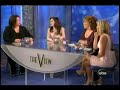 The View 4-12-07 Rose McGowan co-hosts Part 2 The View 4-12-07 Rose McGowan co-hosts Part 2