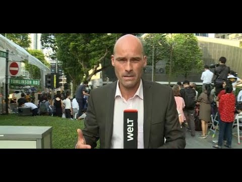 SINGAPUR: „23.000 Polizisten schützen Trump und Kim“