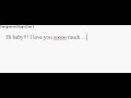 love nako ako baby