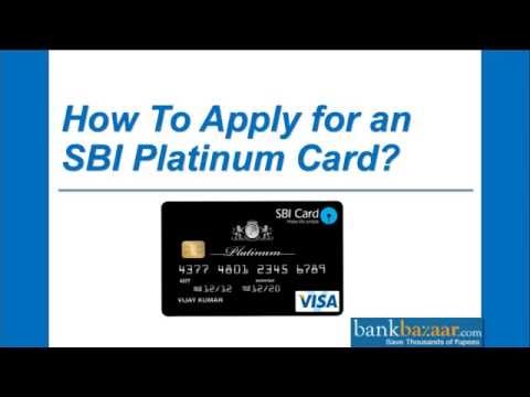 how to apply sbi credit card