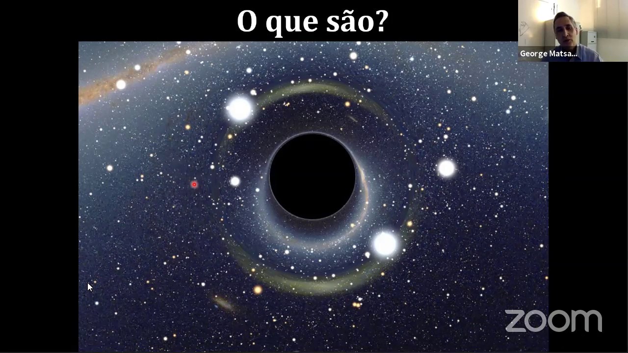 Prof. George Matsas - "O que são buracos negros?"