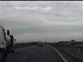 M62 motorway Eastbound 22nd Jan 2008 M62 motorway Eastbound 22nd Jan 2008