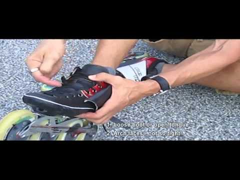 How to avoid foot pain while skating - inline skate tips