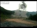 Shockwave of big explosion