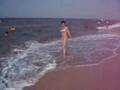 Girl on Anapa Beach