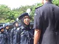 antara sedutan kawad yang sempat dirakam KOMPENI C kor kadet polis daerah dungun 2009.BHG 2