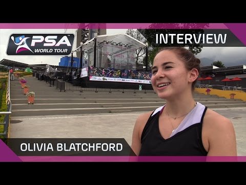 Squash: Olivia Blatchford Interview - Ciudad de Floridablanca 2017