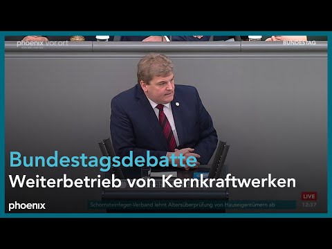 Bundestagsdebatte auf Antrag der AfD zum Weiterbetrieb von Kernkraftwerken am 28.04.23