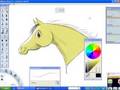 How to Draw a Profile of a Horse - Digital Drawing