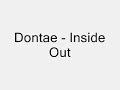 Dontae - Inside Out