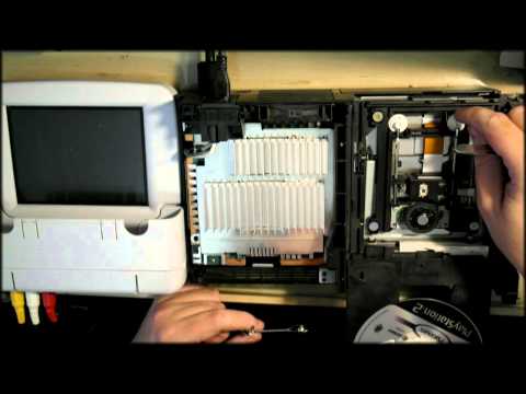 how to adjust ps2 laser